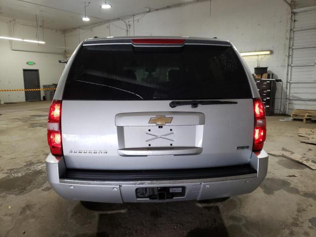 1GNUKKE31AR282079 - 2010 CHEVROLET SUBURBAN K1500 LTZ SILVER photo 6