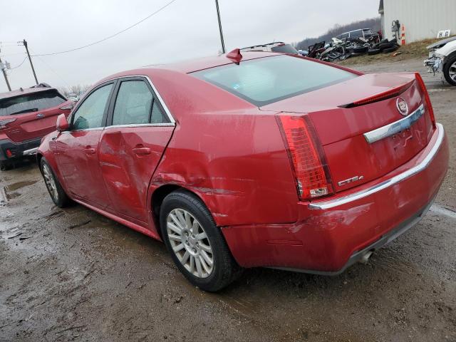1G6DG5E58C0114236 - 2012 CADILLAC CTS LUXURY COLLECTION RED photo 2