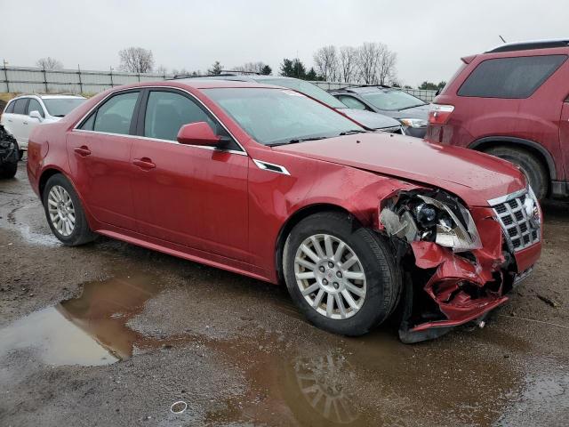 1G6DG5E58C0114236 - 2012 CADILLAC CTS LUXURY COLLECTION RED photo 4