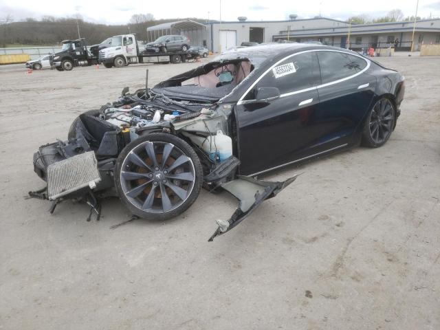 5YJSA1E25GF153913 - 2016 TESLA MODEL S 黑色 照片 1