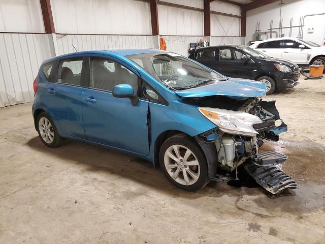 3N1CE2CP7EL434240 - 2014 NISSAN VERSA NOTE S BLUE photo 4