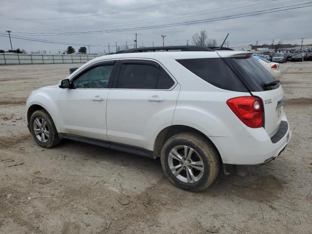 1GNALPEK7DZ125374 - 2013 CHEVROLET EQUINOX LT WHITE photo 2