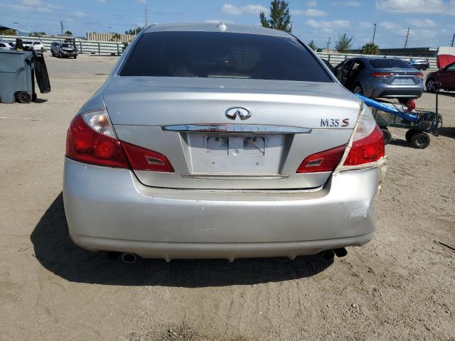 JNKAY01E88M601652 - 2008 INFINITI M35 BASE SILVER photo 6