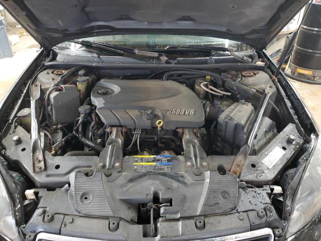 2G1WT58K289206273 - 2008 CHEVROLET IMPALA LT BLACK photo 11