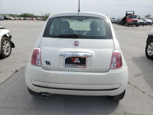 3C3CFFAR3DT745267 - 2013 FIAT 500 POP WHITE photo 6