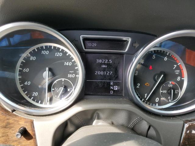 4JGDA5HB4CA016939 - 2012 MERCEDES-BENZ ML 350 4MATIC GRAY photo 9