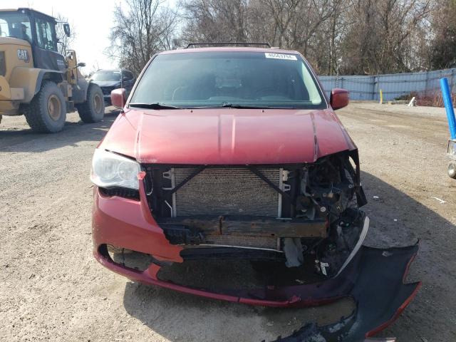 2C4RC1CG6DR641520 - 2013 CHRYSLER TOWN & COU TOURING L RED photo 5