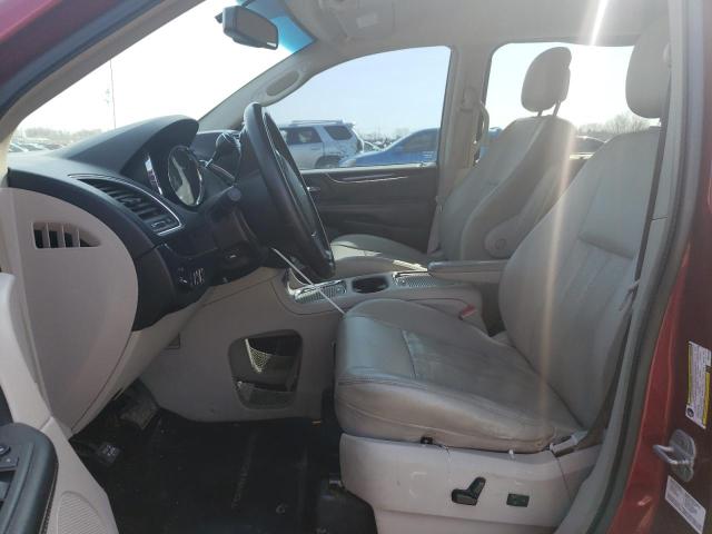 2C4RC1CG6DR641520 - 2013 CHRYSLER TOWN & COU TOURING L RED photo 7