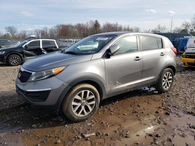 KNDPB3AC5E7585983 - 2014 KIA SPORTAGE BASE GRAY photo 1