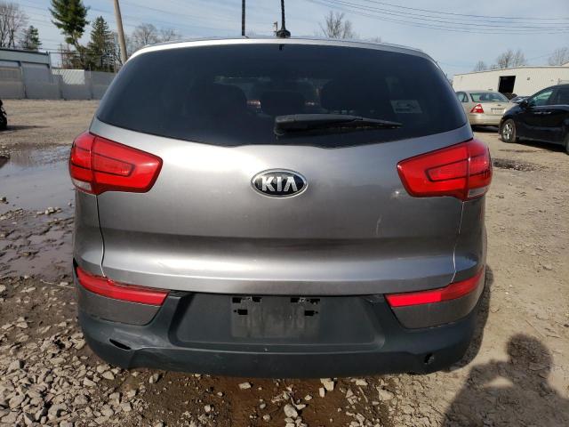 KNDPB3AC5E7585983 - 2014 KIA SPORTAGE BASE GRAY photo 6