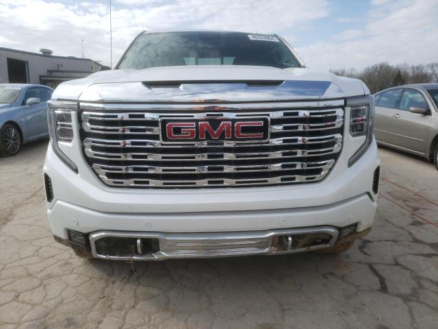 3GTUUGEDXNG665484 - 2022 GMC SIERRA K1500 DENALI WHITE photo 5