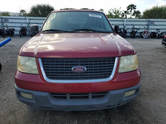 1FMPU15556LA68391 - 2006 FORD EXPEDITION XLT RED photo 5