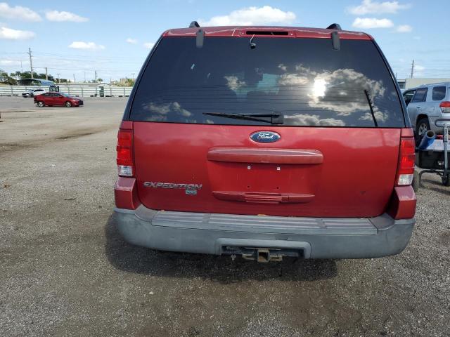 1FMPU15556LA68391 - 2006 FORD EXPEDITION XLT RED photo 6
