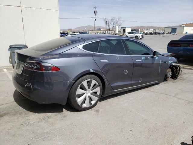 5YJSA1E29MF425729 - 2021 TESLA MODEL S 灰色 照片 3