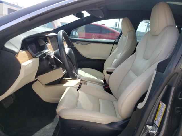 5YJSA1E29MF425729 - 2021 TESLA MODEL S 灰色 照片 7