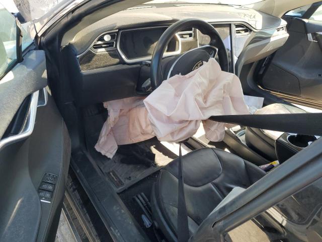 5YJSA1H19EFP30460 - 2014 TESLA MODEL S შავი ფოტო 8
