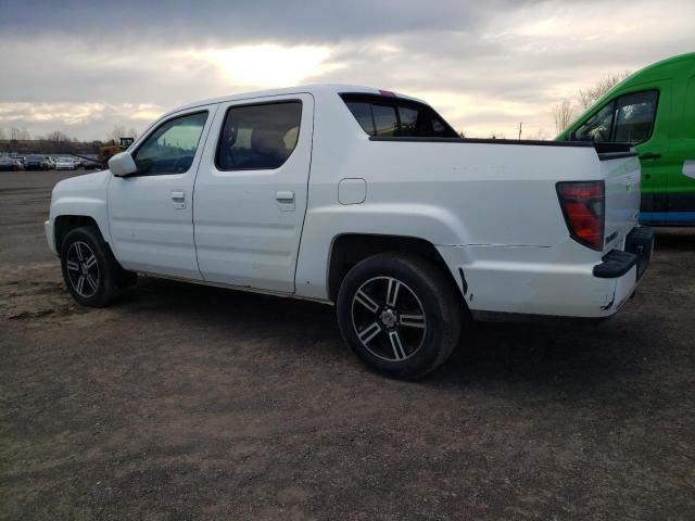 5FPYK1F74CB552167 - 2012 HONDA RIDGELINE SPORT WHITE photo 2