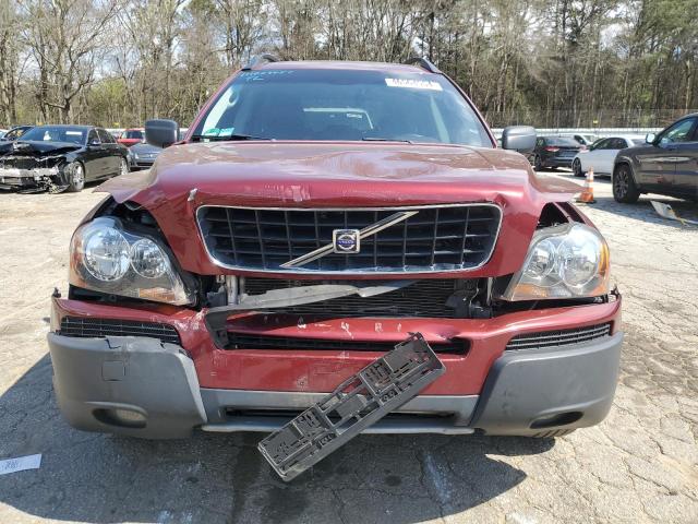 YV4CM592261306829 - 2006 VOLVO XC90 RED photo 5