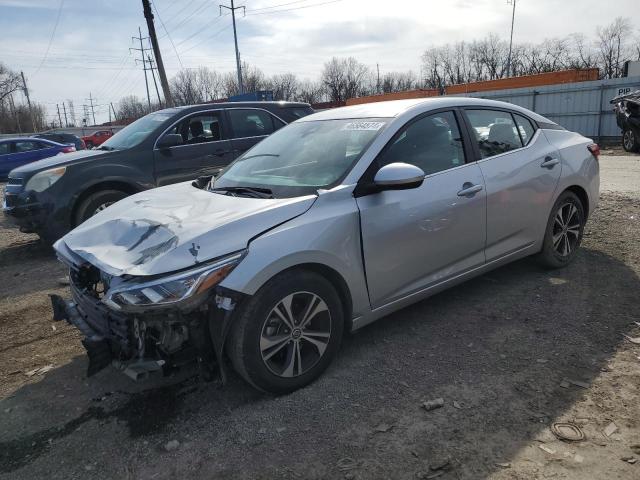 3N1AB8CV3MY293900 - 2021 NISSAN SENTRA SV SILVER photo 1