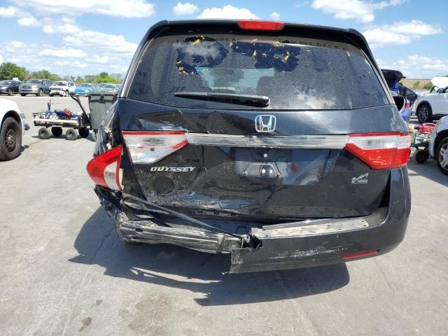 5FNRL5H68DB022100 - 2013 HONDA ODYSSEY EXL BLACK photo 6