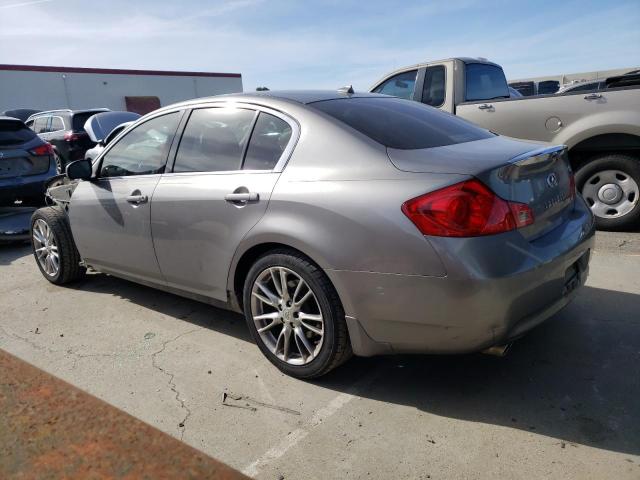 JNKBV61E68M205395 - 2008 INFINITI G35 GRAY photo 2