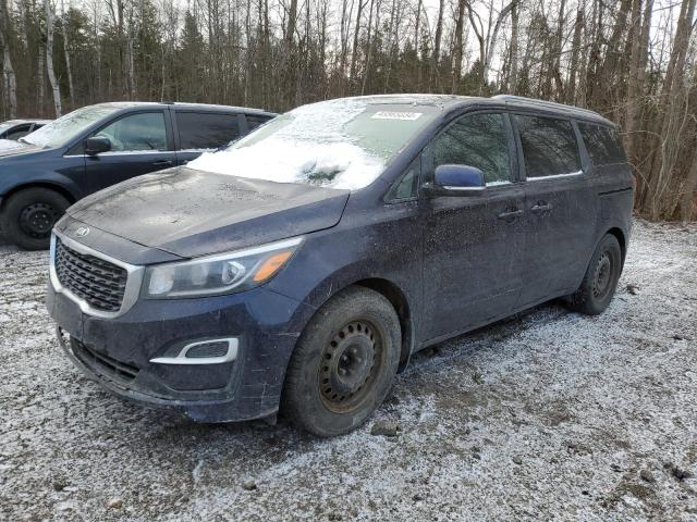 KNDMB5C19K6442224 - 2019 KIA SEDONA LX BLUE photo 1