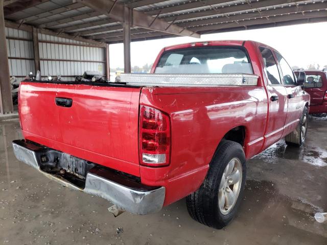 1D7HA18N74S511095 - 2004 DODGE RAM 1500 ST RED photo 4