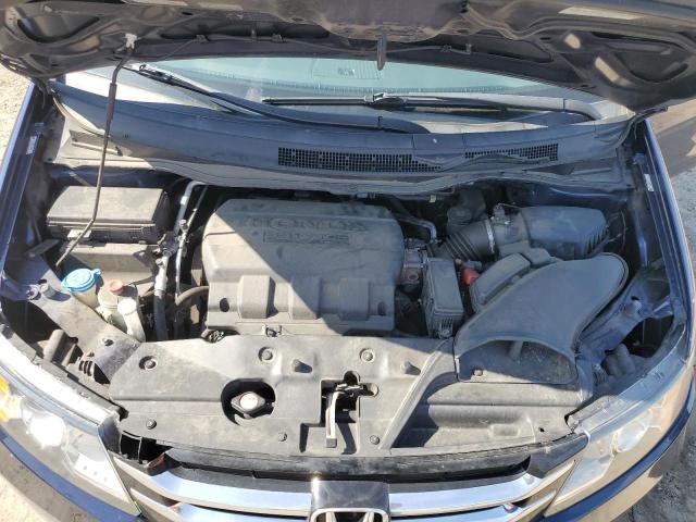 5FNRL5H62FB076589 - 2015 HONDA ODYSSEY EXL BLUE photo 12