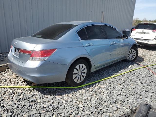 1HGCP2F31CA097165 - 2012 HONDA ACCORD LX TURQUOISE photo 3