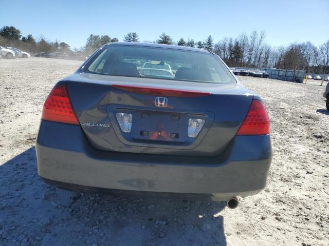 1HGCM56487A198678 - 2007 HONDA ACCORD LX GRAY photo 6