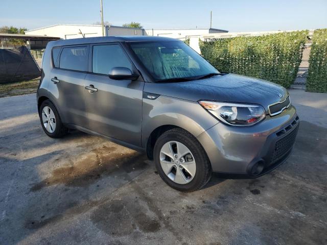 KNDJN2A25E7090987 - 2014 KIA SOUL GRAY photo 4