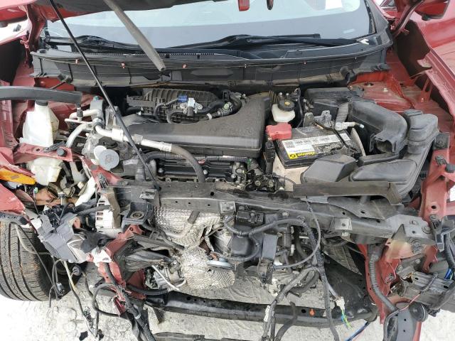 5N1AT2MT8GC788140 - 2016 NISSAN ROGUE S RED photo 12