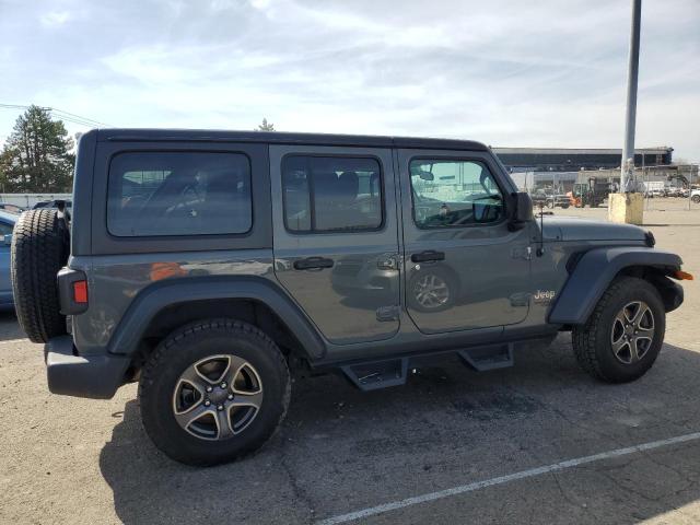 1C4HJXDN1JW266219 - 2018 JEEP WRANGLER U SPORT GRAY photo 3