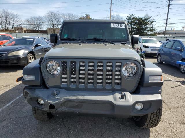 1C4HJXDN1JW266219 - 2018 JEEP WRANGLER U SPORT GRAY photo 5