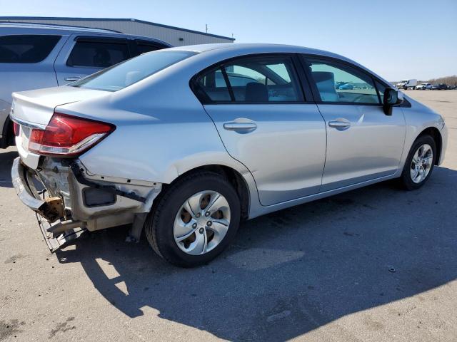 2HGFB2F59DH542011 - 2013 HONDA CIVIC LX SILVER photo 3