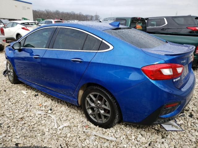 1G1BG5SM6G7257935 - 2016 CHEVROLET CRUZE PREMIER BLUE photo 2