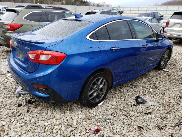 1G1BG5SM6G7257935 - 2016 CHEVROLET CRUZE PREMIER BLUE photo 3