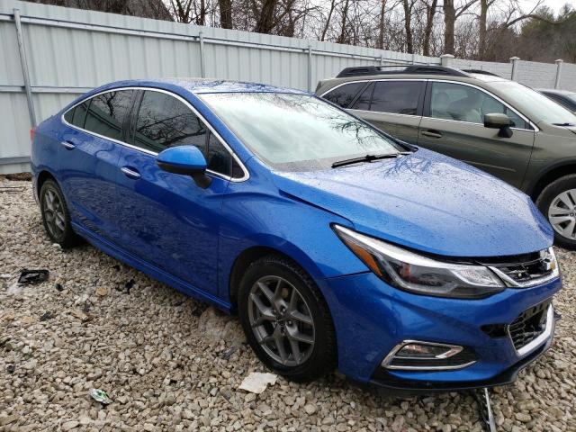 1G1BG5SM6G7257935 - 2016 CHEVROLET CRUZE PREMIER BLUE photo 4