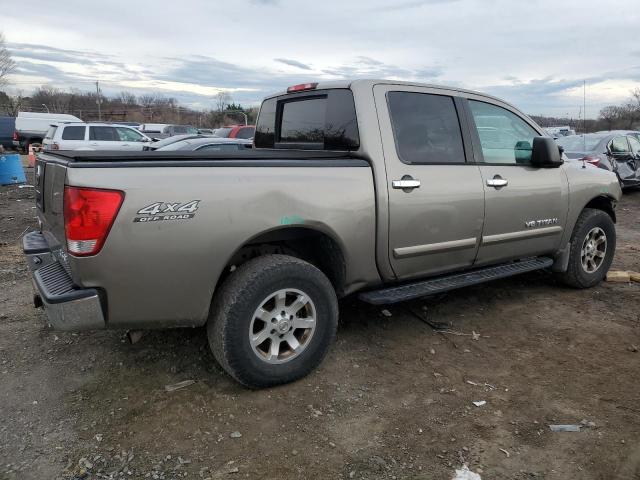 1N6BA07B16N539331 - 2006 NISSAN TITAN XE GRAY photo 3