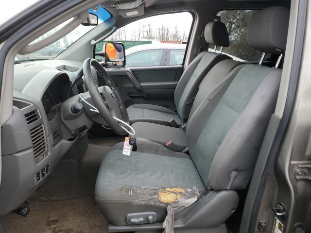 1N6BA07B16N539331 - 2006 NISSAN TITAN XE GRAY photo 7