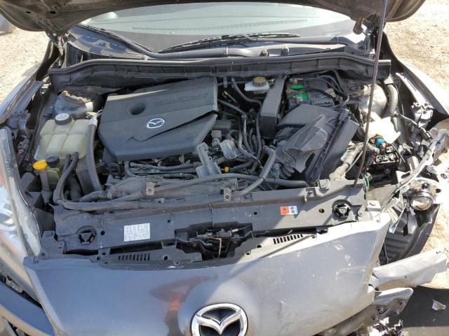 JM1BL1H63A1342424 - 2010 MAZDA 3 S GRAY photo 11