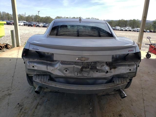 2G1FC1E37D9214661 - 2013 CHEVROLET CAMARO LT SILVER photo 6