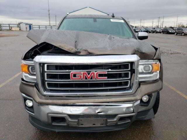 3GTU2VEC6FG495370 - 2015 GMC SIERRA K1500 SLT BROWN photo 5