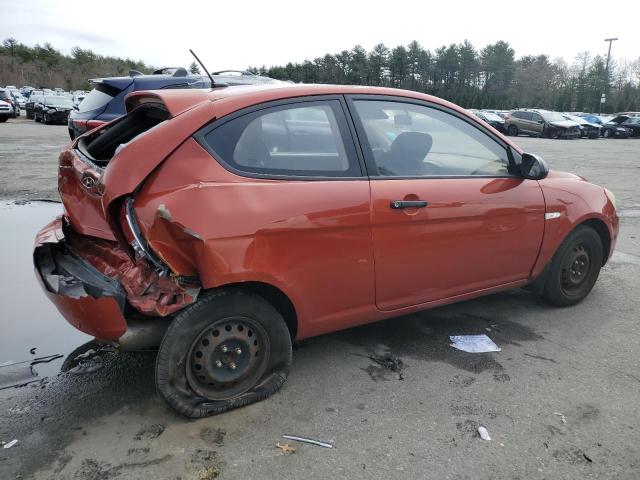 KMHCM36C18U078999 - 2008 HYUNDAI ACCENT GS RED photo 3