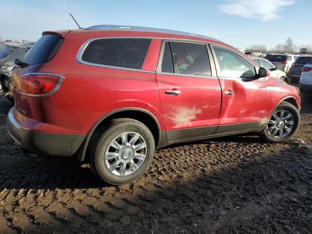 5GAKVCED9CJ392757 - 2012 BUICK ENCLAVE RED photo 3