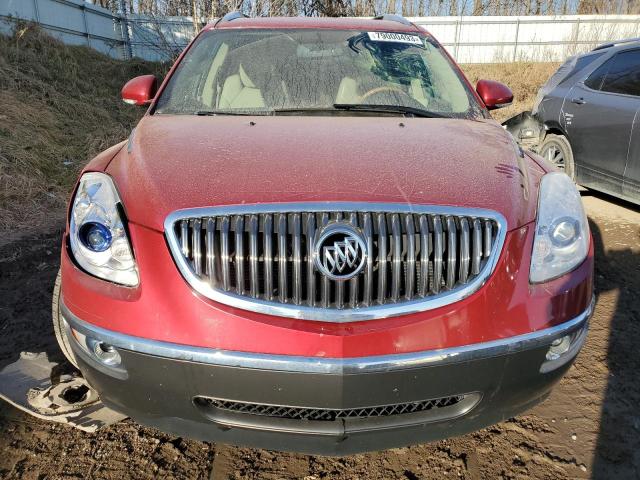 5GAKVCED9CJ392757 - 2012 BUICK ENCLAVE RED photo 5