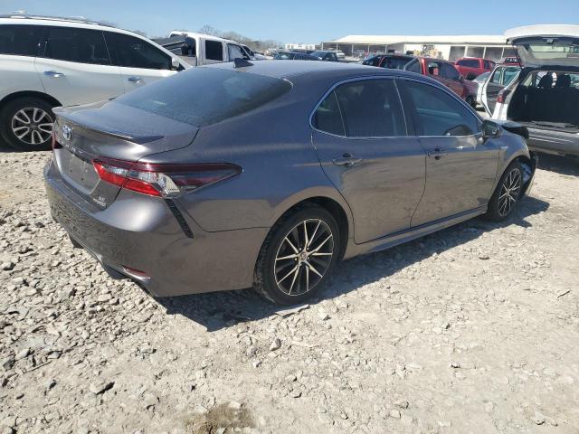 4T1G31AK6MU031257 - 2021 TOYOTA CAMRY SE GRAY photo 3