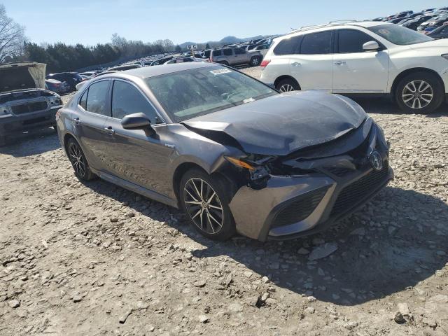 4T1G31AK6MU031257 - 2021 TOYOTA CAMRY SE GRAY photo 4