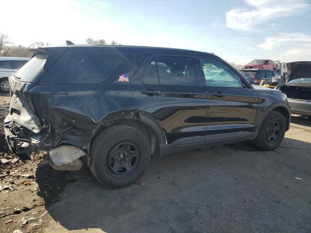 1FM5K8AB4MGB64584 - 2021 FORD EXPLORER POLICE INTERCEPTOR BLACK photo 3