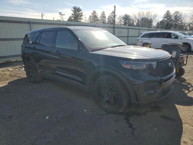 1FM5K8AB4MGB64584 - 2021 FORD EXPLORER POLICE INTERCEPTOR BLACK photo 4